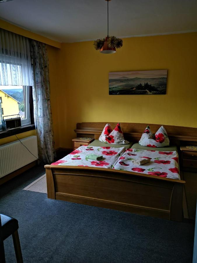Gehlberger Landhaus Am Schneekopf / Ferienwohnung Suhl Buitenkant foto